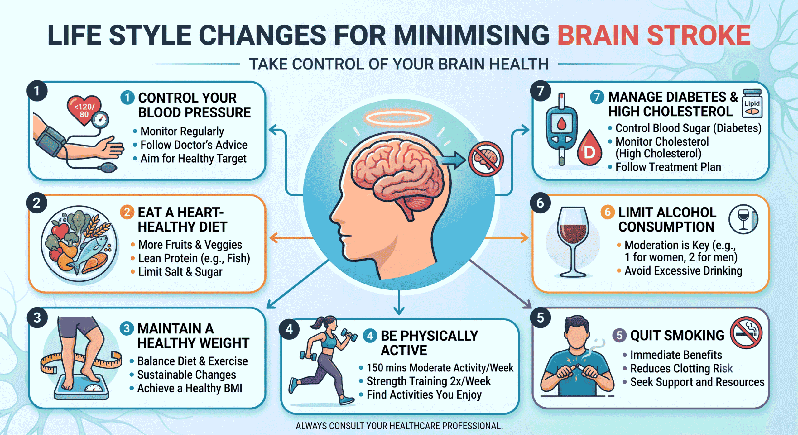 “How Lifestyle Changes Can Minimise the Risk of Stroke”